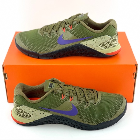 nike free x metcon olive canvas